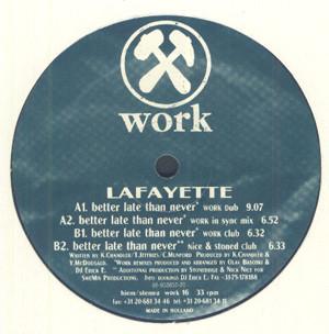 Lafayette - Better Late Than Never