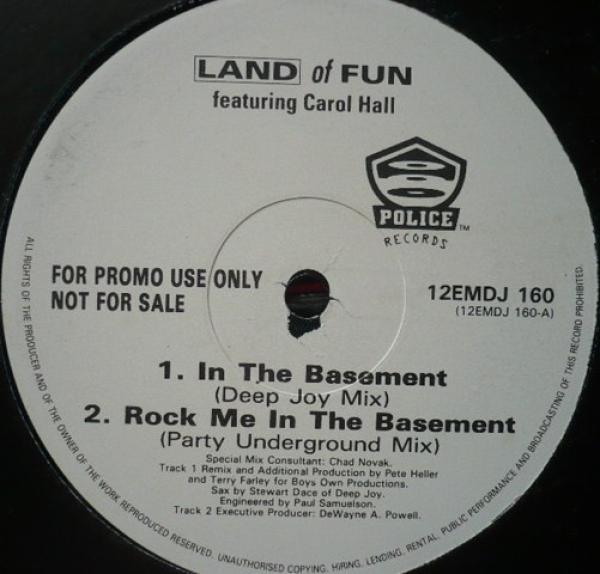Land Of Fun, Carol Hall - In The Basement