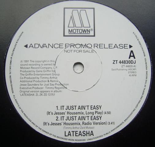 Lateasha - It Just Ain't Easy
