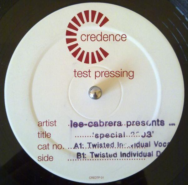 Lee-Cabrera - Special 2003