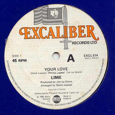 Lime  - Your Love