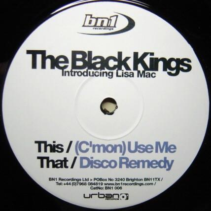 Lisa Mack, The Black Kings - (C'mon) Use Me / Disco Remedy