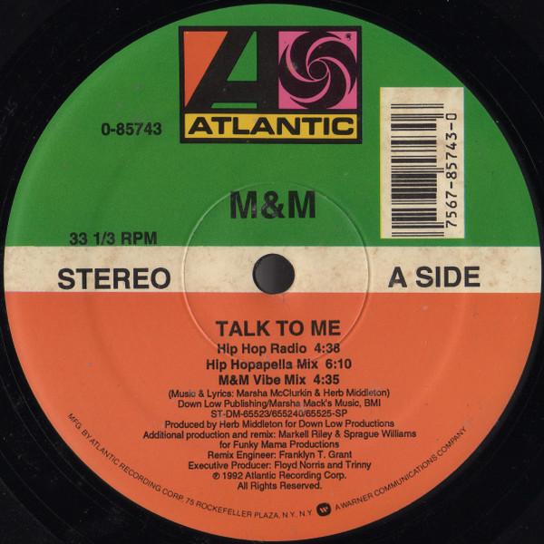 M & M  - Talk To Me