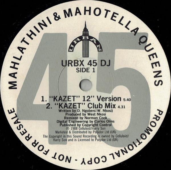 Mahlathini And The Mahotella Queens - Kazet