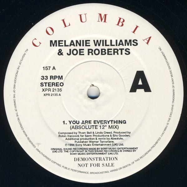 Melanie Williams, Joe Roberts - You Are Everything
