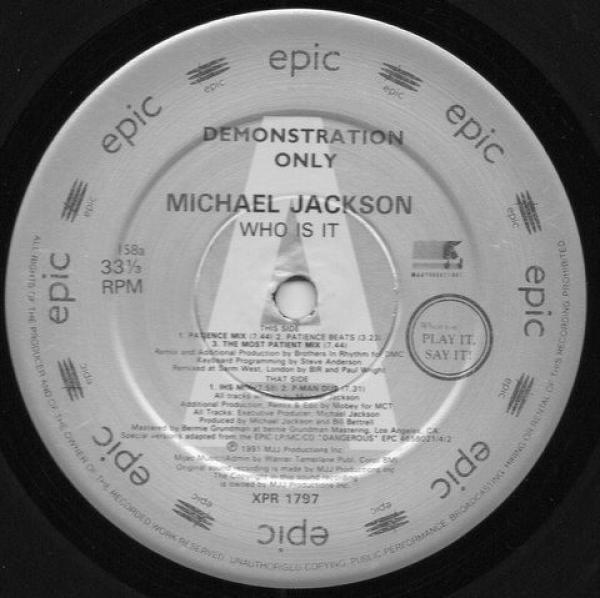 Michael Jackson - Who Is It