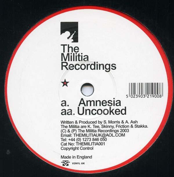 Militia - Amnesia / Uncooked
