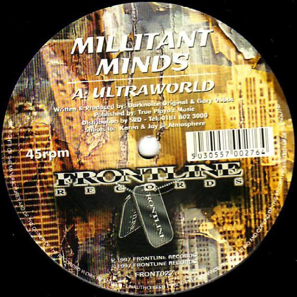 Millitant Minds - Ultraworld / Thought Provoking