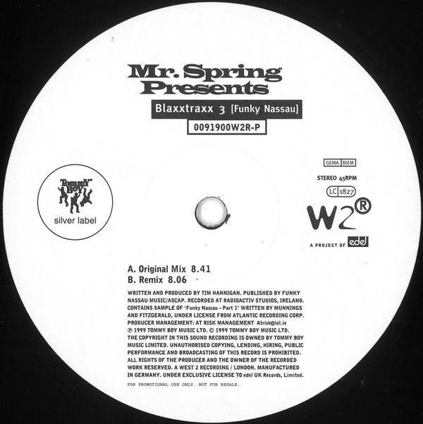 Mr. Spring - Blaxxtraxx 3 (Funky Nassau)