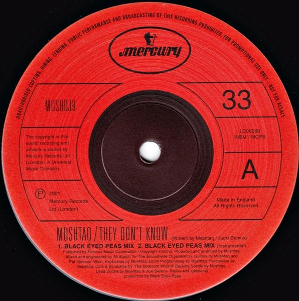 Mushtaq - They Don't Know
