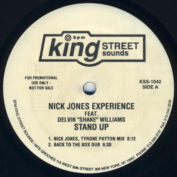 Nick Jones Experience, Delvin Williams - Stand Up