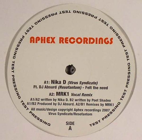 Nika D - Felt The Need