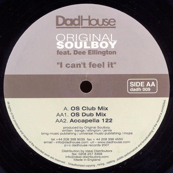 Original Soulboy - I Can't Feel It