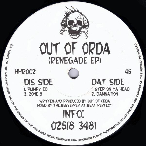 Out Of Orda - Renegade EP