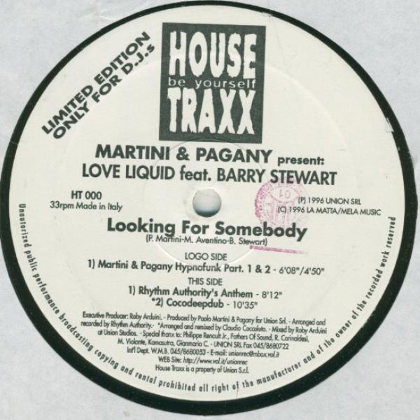 Paolo Martini, Pagany, Love Liquid, Barry Stewart - Looking For Somebody