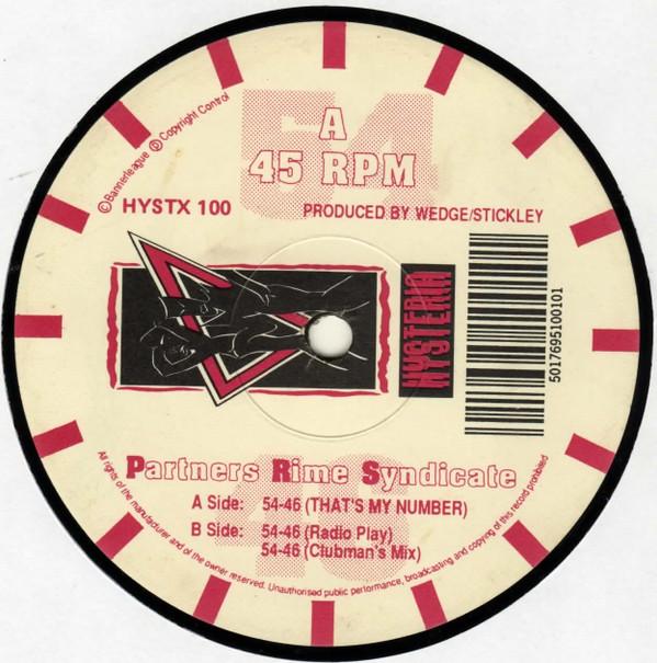 Partners Rime Syndicate - 54-46 (That's My Number)