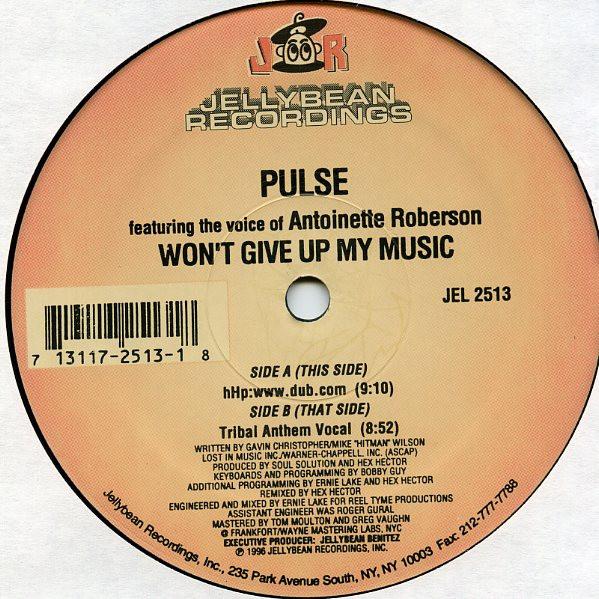 Pulse  - Won't Give Up My Music