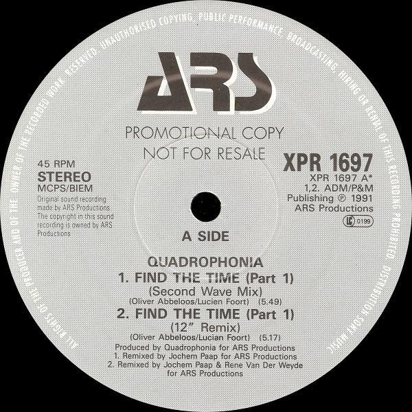 Quadrophonia - Find The Time (Part 1)