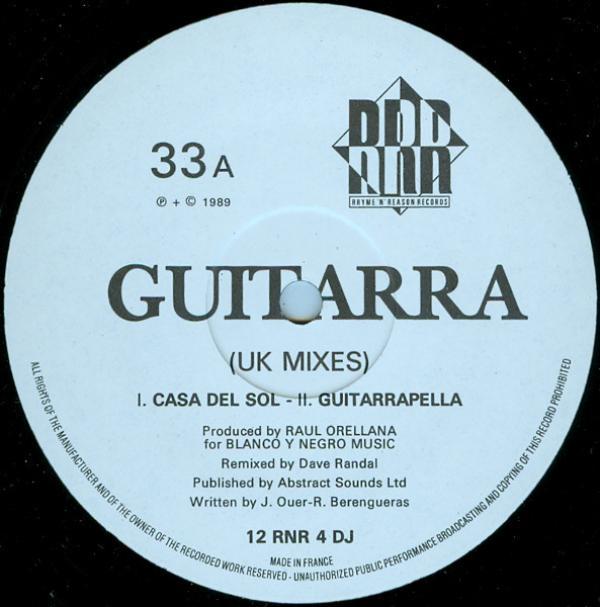 Raúl Orellana, Jordi Bonell - Guitarra (UK Mixes)
