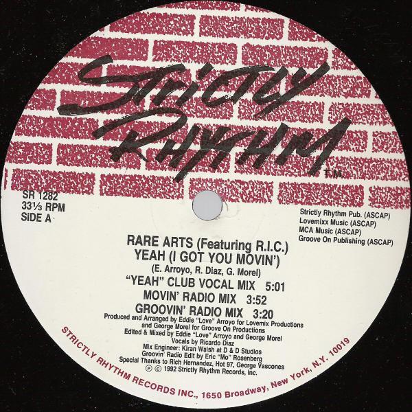 Rare Arts, R.I.C. (2) - Yeah (I Got You Movin')