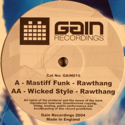 Rawthang - Mastiff Funk / Wicked Style
