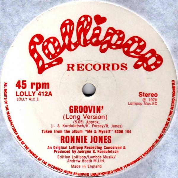 Ronnie Jones - Groovin'