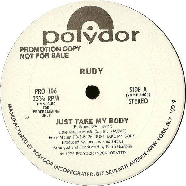 Rudy (18) - Just Take My Body