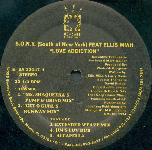 S.O.N.Y., Ellis Miah - Love Addiction