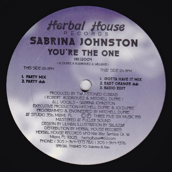 Sabrina Johnston - You're The One