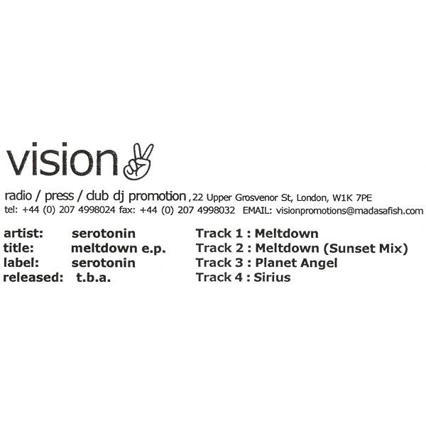 Serotonin - Meltdown EP