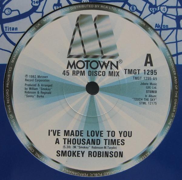 Smokey Robinson - I've Made Love To You A Thousand Times