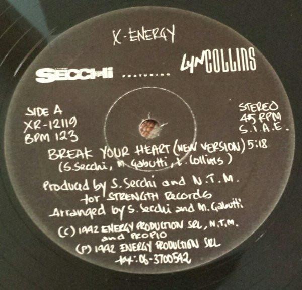 Stefano Secchi, Lyn Collins - Break Your Heart