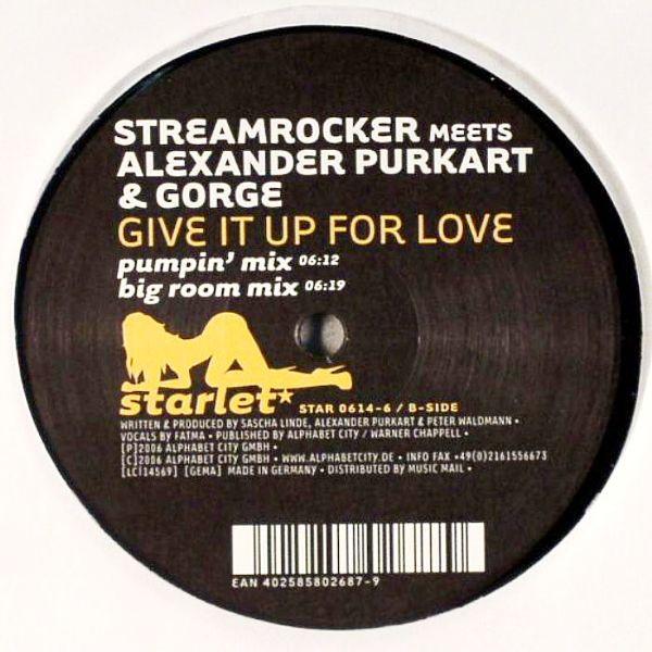 Streamrocker, Alexander Purkart, Gorge - Give It Up For Love