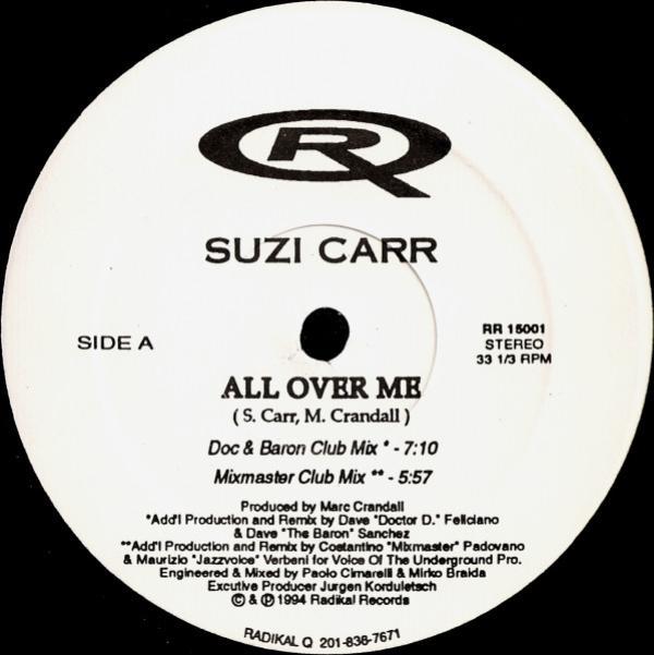Suzi Carr - All Over Me