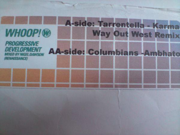 Tarrentella, The Columbians - Progressive Development Album Sampler