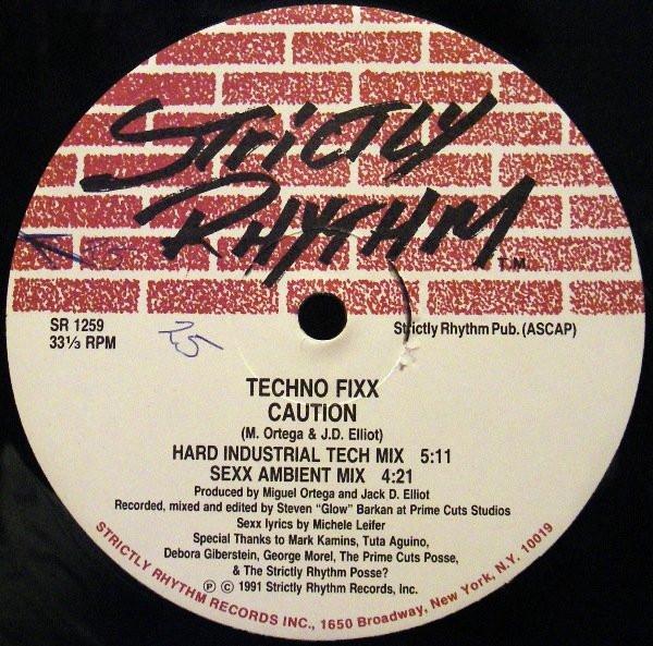 Techno Fixx - Caution / The Edge
