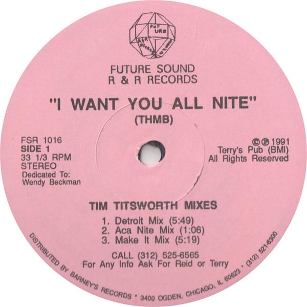 Terry Baldwin - I Want You All Nite
