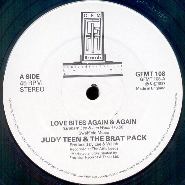 The Brat Pack (2), Judy Teen - Love Bites Again & Again (Extended 12" Mix)