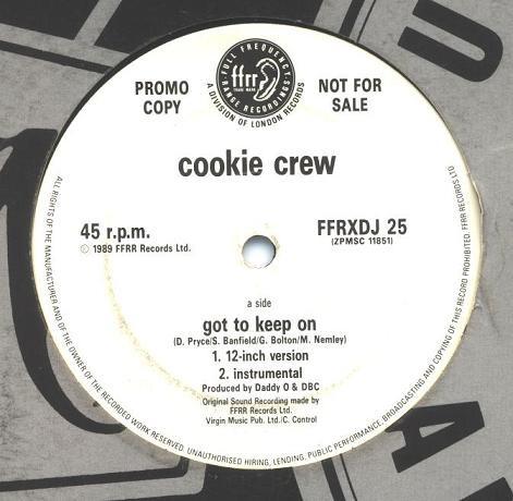 The Cookie Crew - Got To Keep On