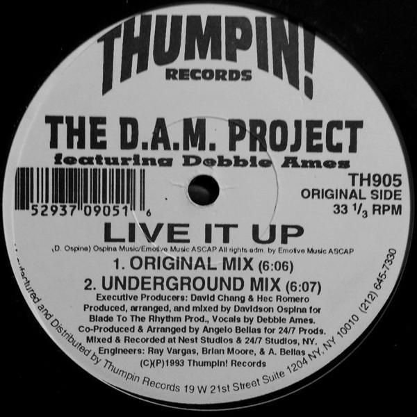 The D.A.M. Project, Debbie Ames - Live It Up