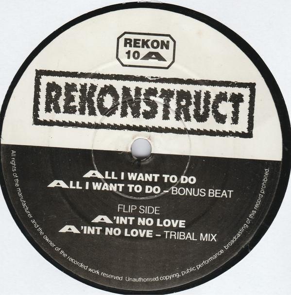The Fold  - All I Want To Do / A'int No Love