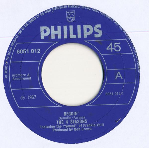 The Four Seasons - Beggin' / Walk Like A Man