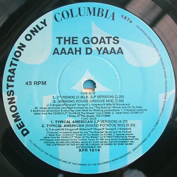 The Goats - Aaah D Yaaa