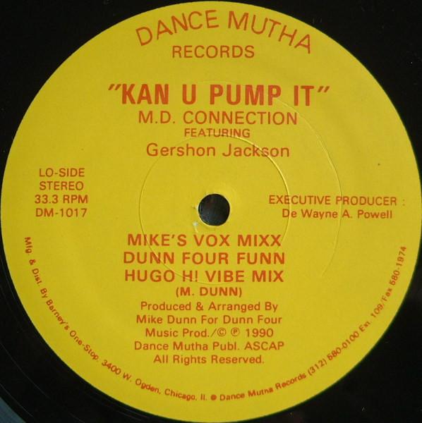 The MD Connection, Gershon Jackson - Kan U Pump It