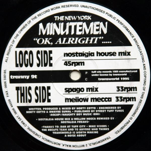 The New York Minutemen - OK, Alright......