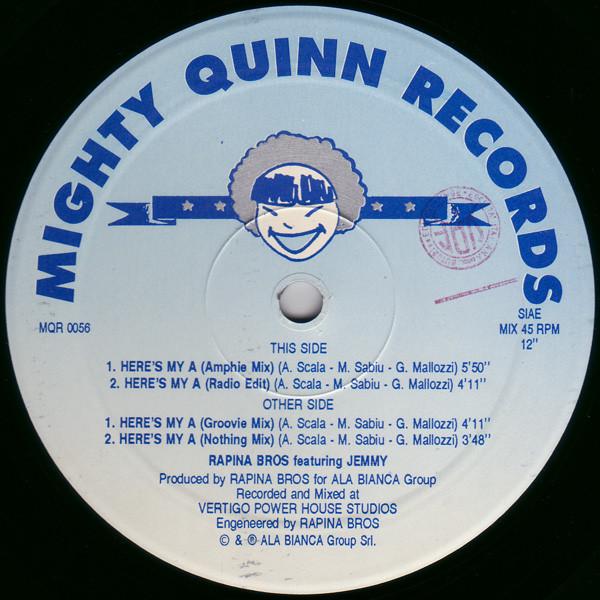 The Rapino Brothers, Jemmy - Here's My A