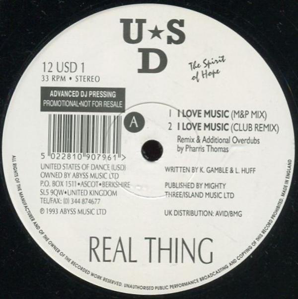 The Real Thing - I Love Music