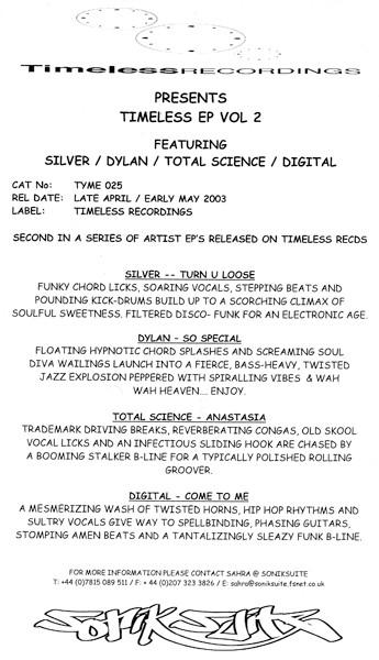  - Timeless EP Vol 2