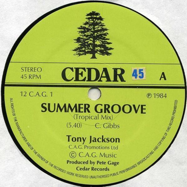 Tony Jackson - Summer Groove