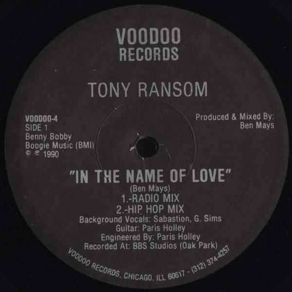 Tony Ransom - In The Name Of Love